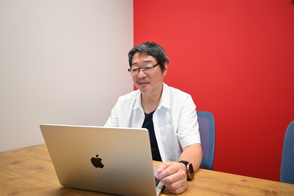 Kiyoshi.H インタビューの様子