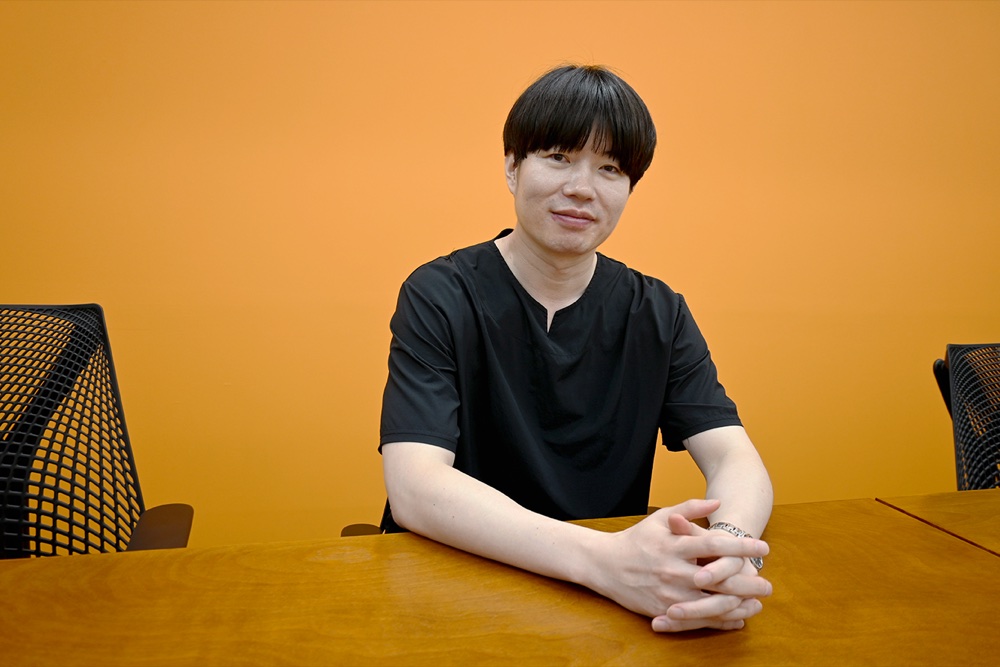 Seungkyu.C インタビューの様子