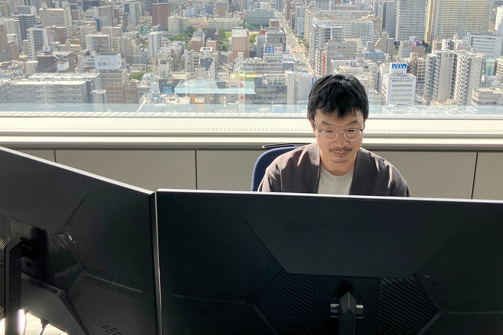 Takashi.I インタビューの様子